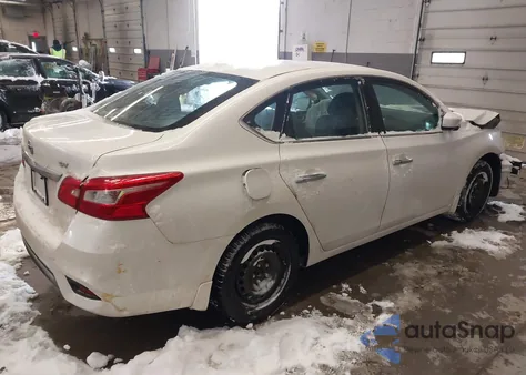 2017 Nissan Sentra Sv z USA, uszkodzony, nr VIN 3N1AB7AP1HL661735